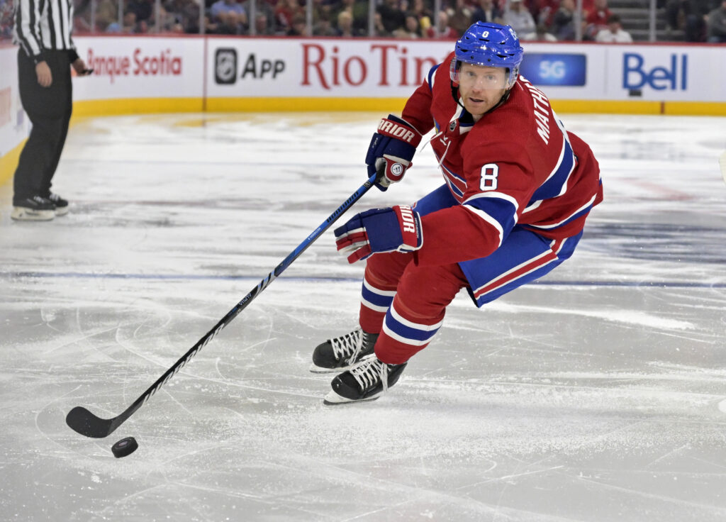 Montreal Canadiens Wish To Retain Mike Matheson