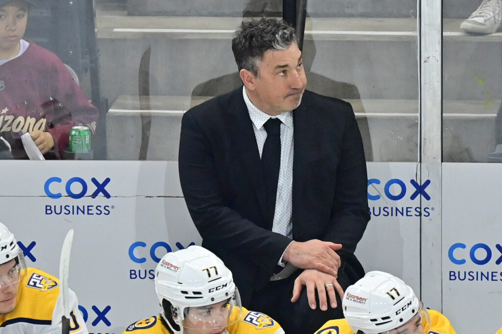 Predators Head Coach Andrew Brunette Away From Team For Family Matters