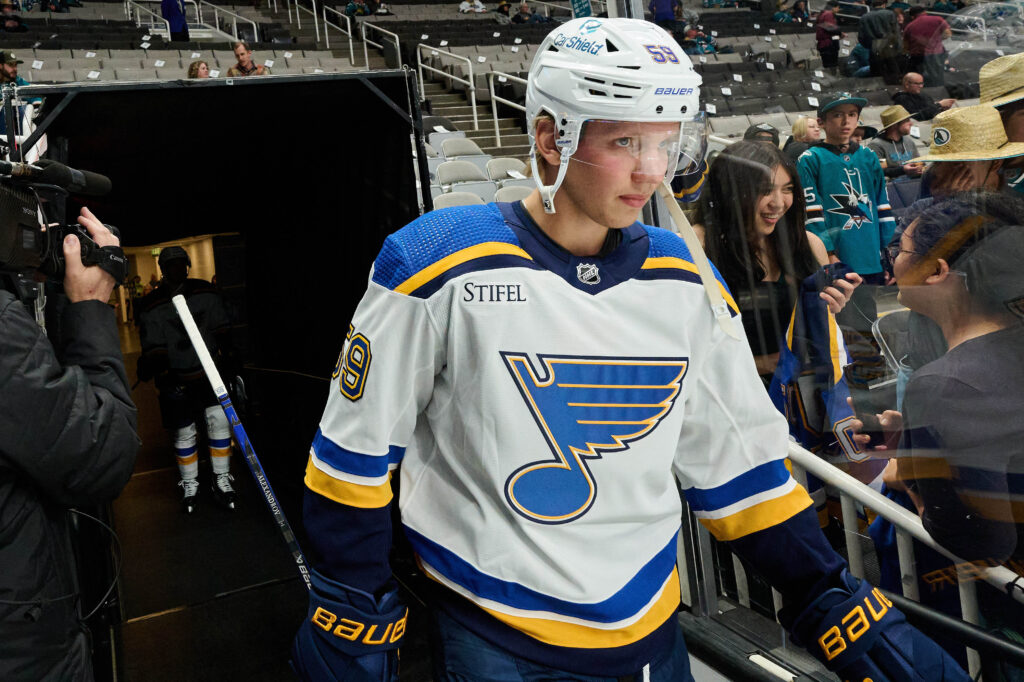 Blues Re-Sign Nikita Alexandrov
