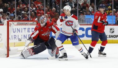 NHL releases schedule for Canadiens-Capitals first-round series