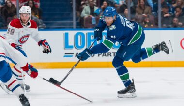Toronto Maple Leafs Acquire Forward From Vanouver Canucks