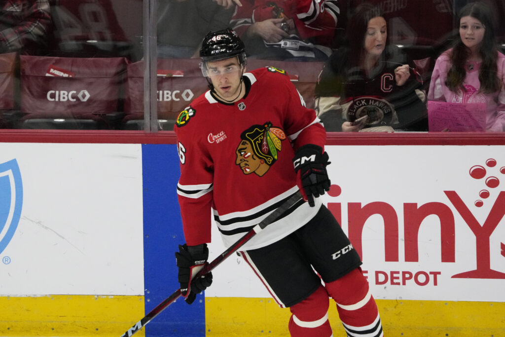 Blackhawks Re-Sign Louis Crevier On Two-Year Contract