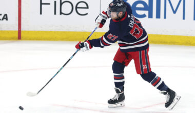 Nikolaj Ehlers Out Week-To-Week With Foot Injury