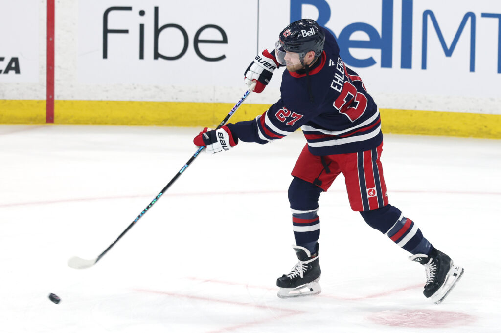 Nikolaj Ehlers Out Week-To-Week With Foot Injury