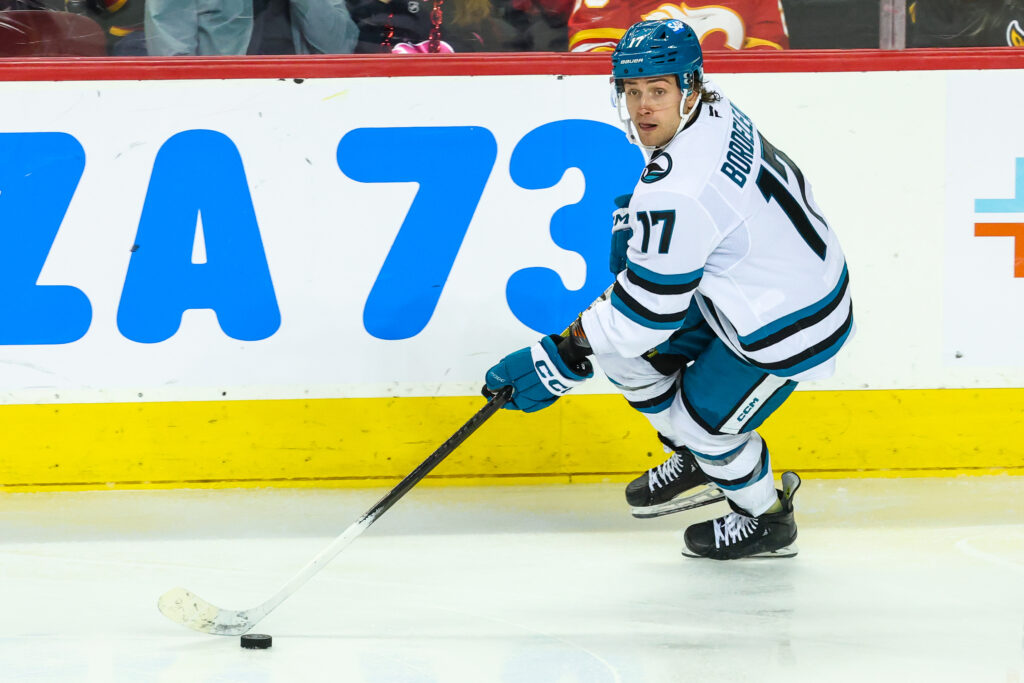 Devils, Sharks Swap Shane Bowers, Thomas Bordeleau