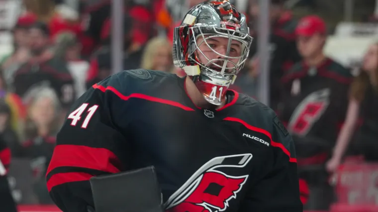 Hurricanes goalie leaves NHL to sign contract with Russian team in KHL