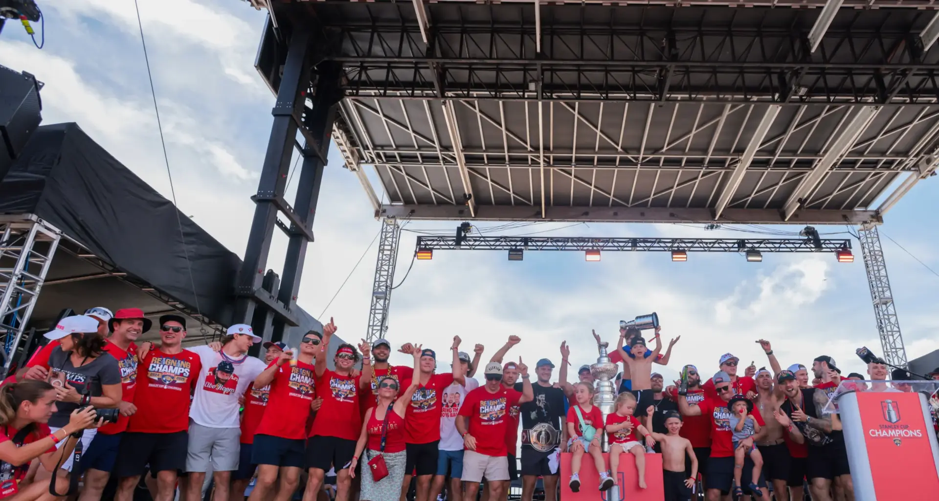 Stanley Cup's iconic captain's lap takes center stage as Panthers fans anticipate pivotal announcement