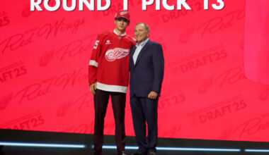 Red Wings Sign First-Rounder Carter Bear