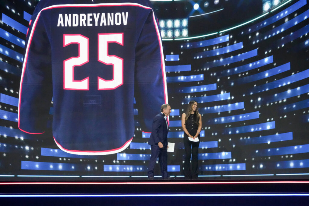 Blue Jackets' Pyotr Andreyanov Signs Five-Year Deal In Russia