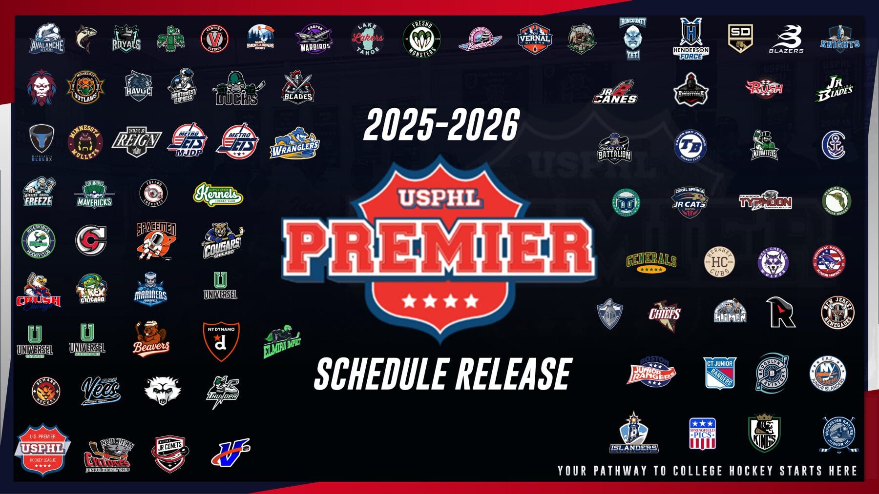 USPHL Premier Conference Releases 2025-26 Schedule   • USPHL