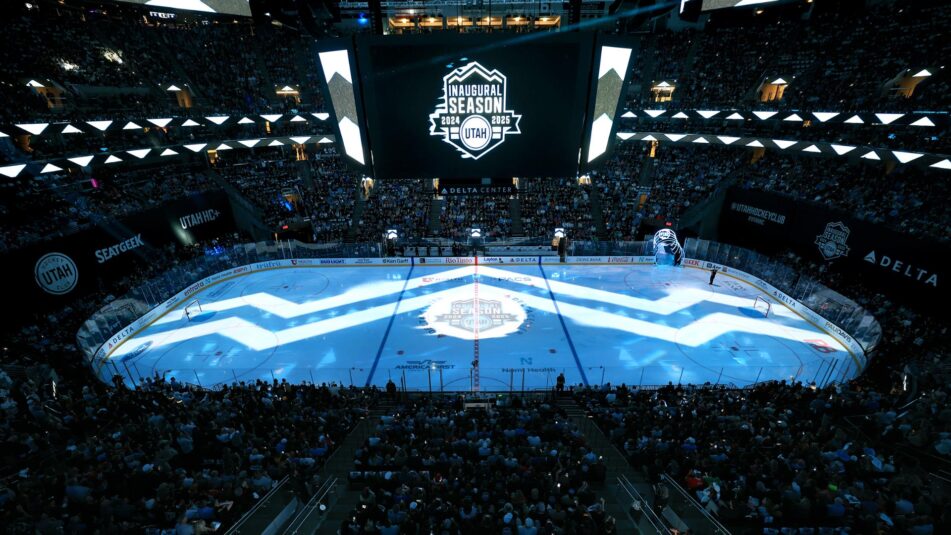 Quince Imaging Projection Mapping System Boosts Fan Experience at the Delta Center for Utah Jazz and Utah HC