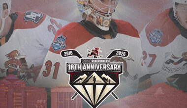 Tucson Roadrunners Announce 10th Anniversary Schedule