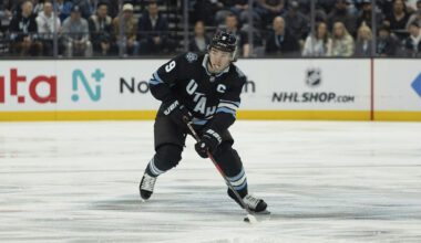 Utah Hockey Club rout Seattle Kraken April 2025...