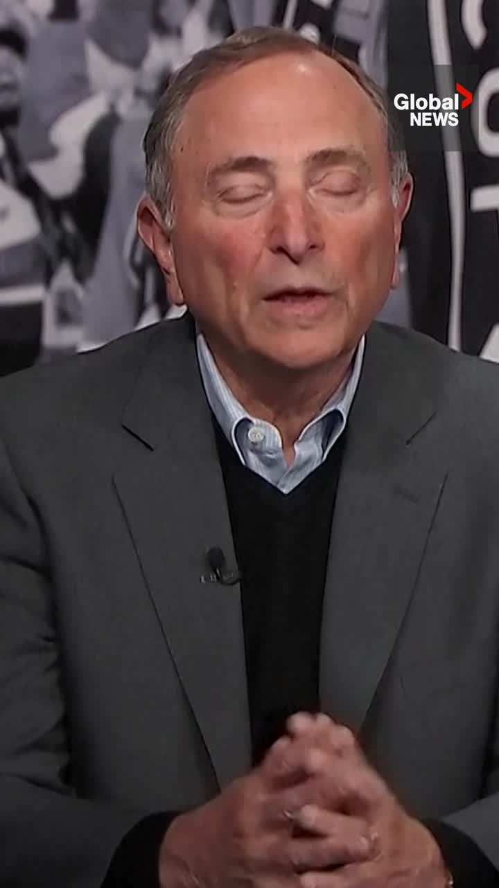 Click to play video: 'NHL has ‘concerns’ over Trump’s tariffs, hopes Canada-US tensions just a ‘moment in time’'