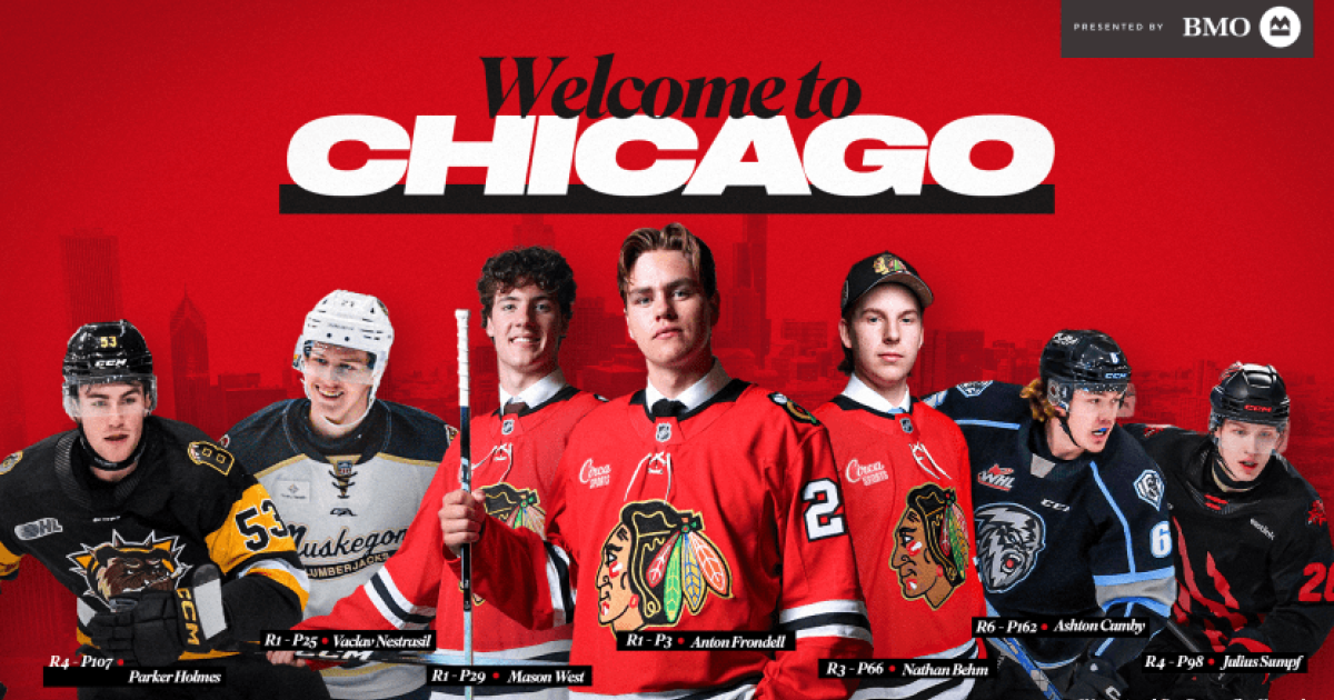 Rockford IceHogs | Blackhawks Make Five Selections on Day 2 Of The…