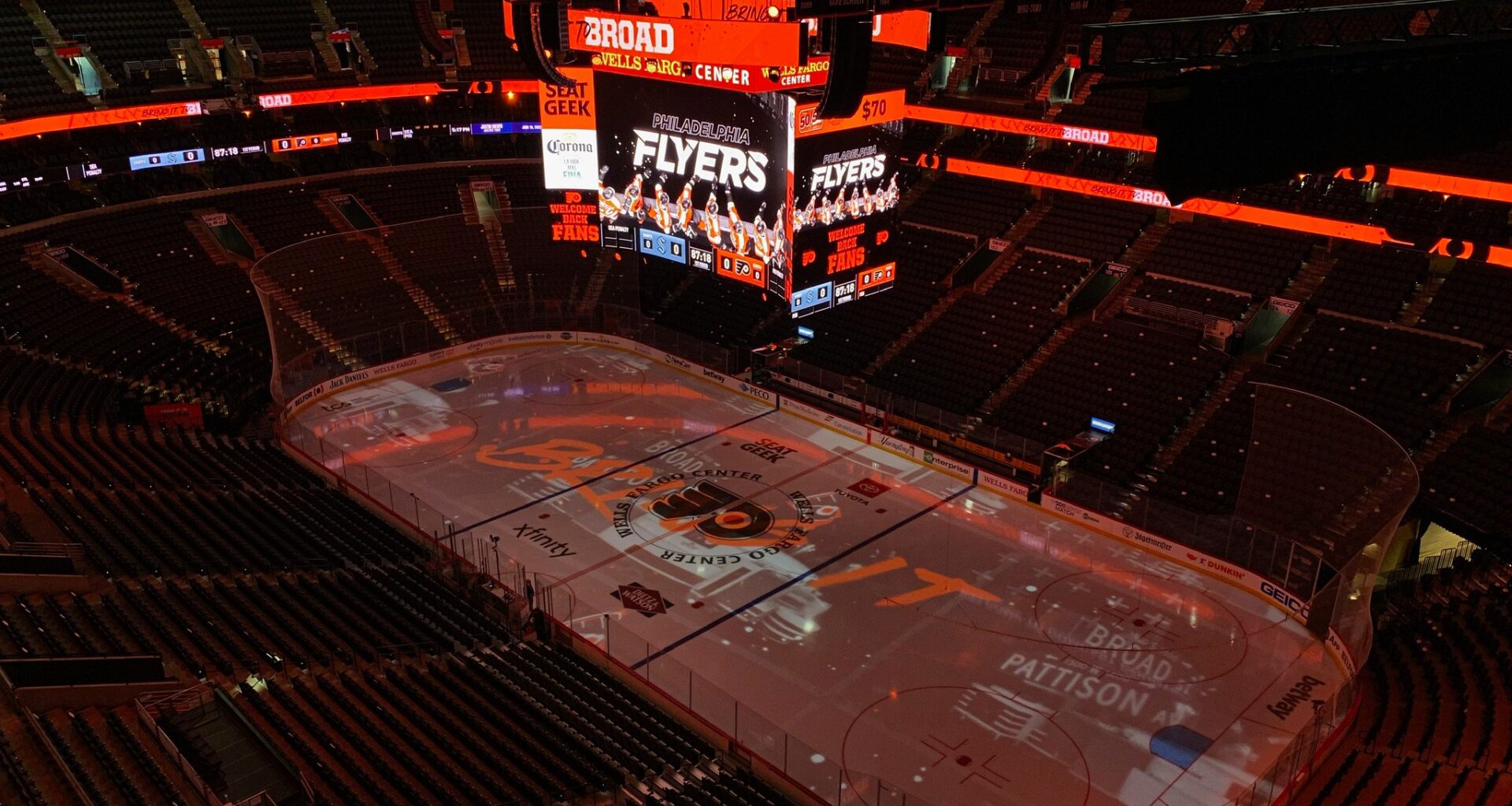 Wells Fargo Center, Philadelphia Flyers home arena
