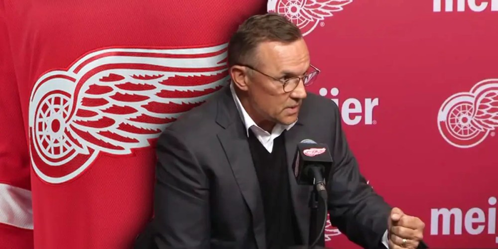 Yzerman Red Wings GM plans