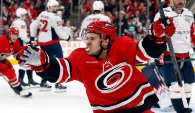Logan Stankoven lands lucrative eight-year extension with Carolina Hurricanes