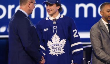 Maple Leafs prospect Ben Danford happy to have Chris Tanev as guide