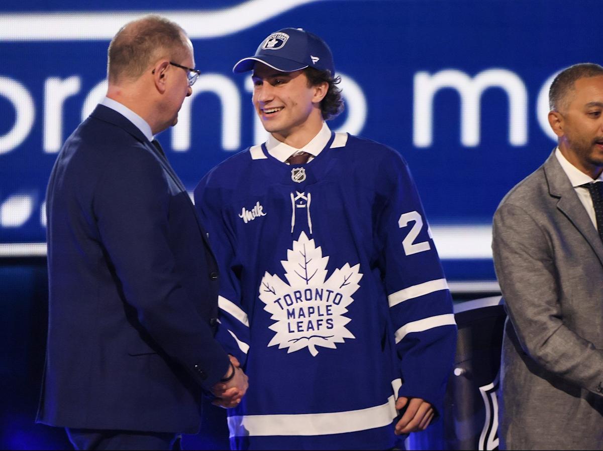 Maple Leafs prospect Ben Danford happy to have Chris Tanev as guide