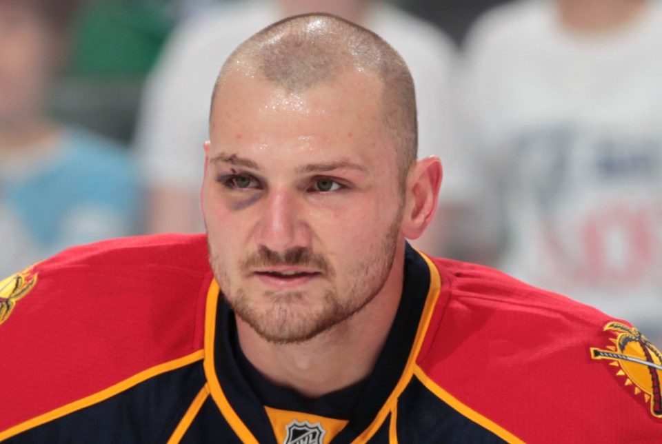 Nick Tarnasky #74 of the Florida Panthers.