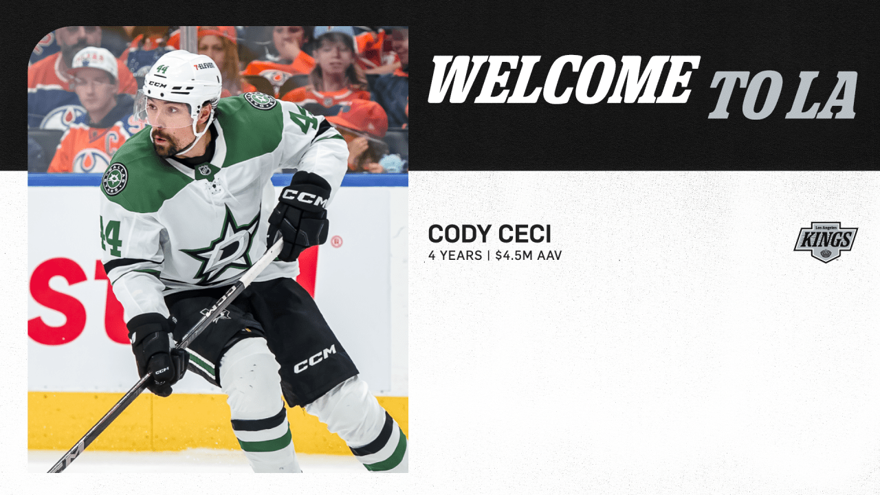 LA Kings Sign Defensemen Cody Ceci