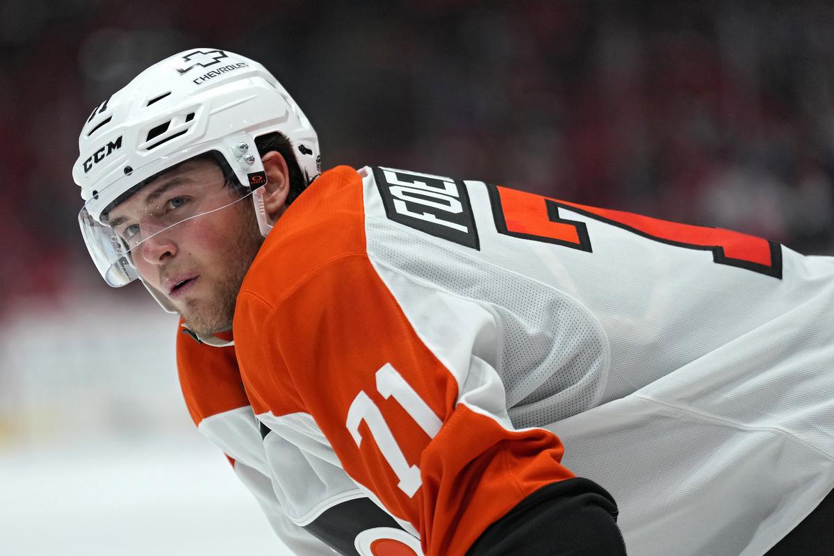 Flyers Tyson Foerster to Miss Start of Season with Injury