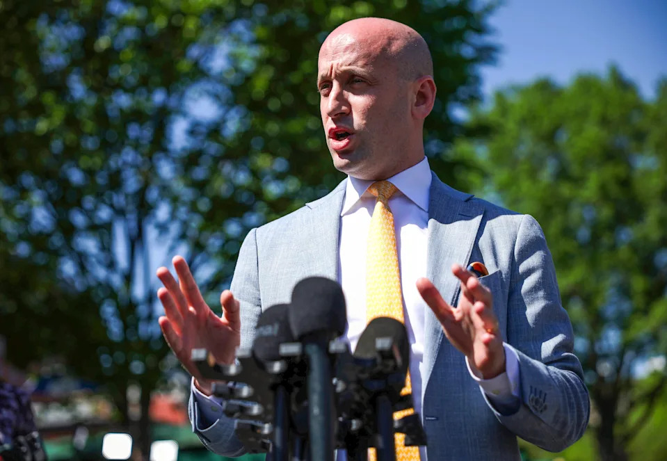 Miller has been very vocal about the success of ICE deportations / Alex Wong / Alex Wong/Getty Images