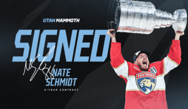 Utah Signs Defenseman Nate Schmidt to Three-Year Contract