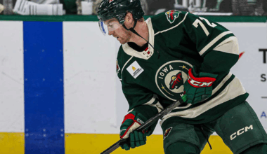 MINNESOTA WILD RECALLS FORWARD TRAVIS BOYD FROM IOWA