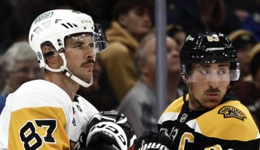 Projected Lines, Defensive Pairings For Bruins-Penguins Matchup