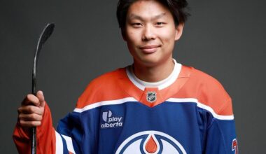 Better late than never for Aidan Park, drafted second last by Oilers