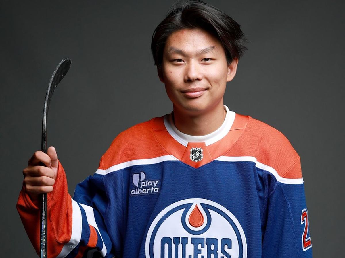 Better late than never for Aidan Park, drafted second last by Oilers
