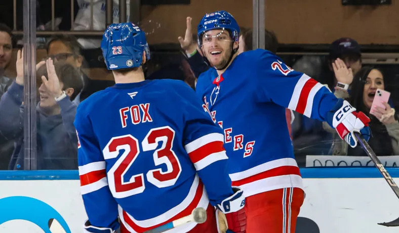 NHL: Vancouver Canucks at New York Rangers