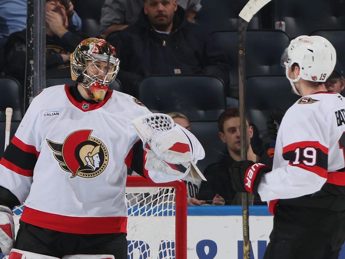 Ottawa Senators sign goalie Leevi Merilainen to one-year deal on eve of free agency
