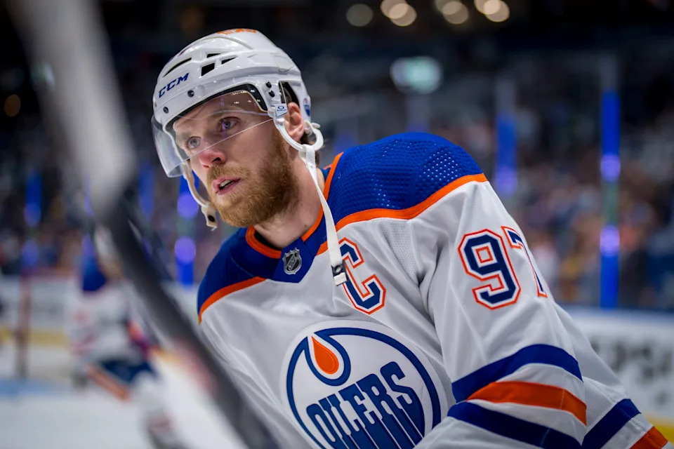 Edmonton Oilers forward Connor McDavid has one year left on his eight-year, $100 million contract and is eligible to sign an extension.Bob Frid-USA TODAY Sports