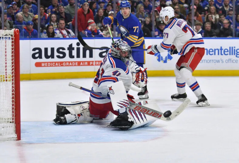NHL: New York Rangers at Buffalo Sabres