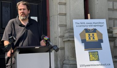 Labour advocates demand NHL apologize for relocating Hamilton Tigers when they went on strike in 1925