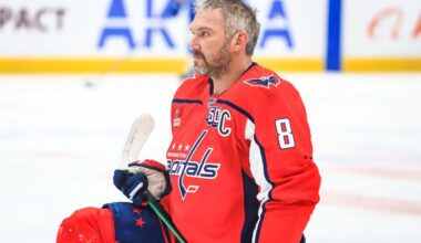 Alex Ovechkin doesn’t blame Utah’s Jack McBain for collision that led to broken leg: ‘I’m sure it was unintentional’
