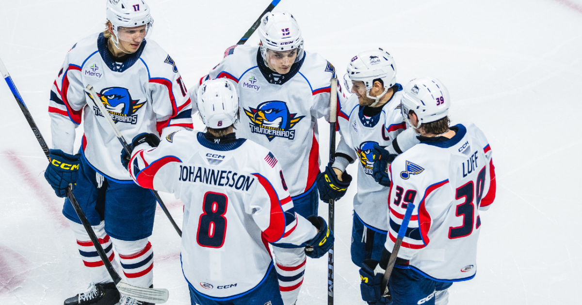 Springfield Thunderbirds | Peca Delivers Again in Comeback Win at…