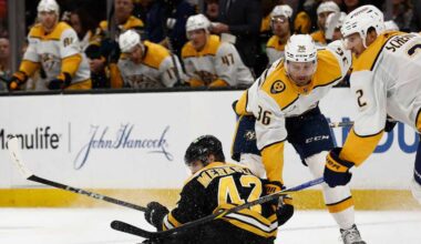 O'Reilly, Stamkos lead Predators to 6-3 win over Bruins