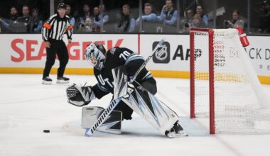 Karel Vejmelka plays in 20th consecutive game for Utah Hockey Club