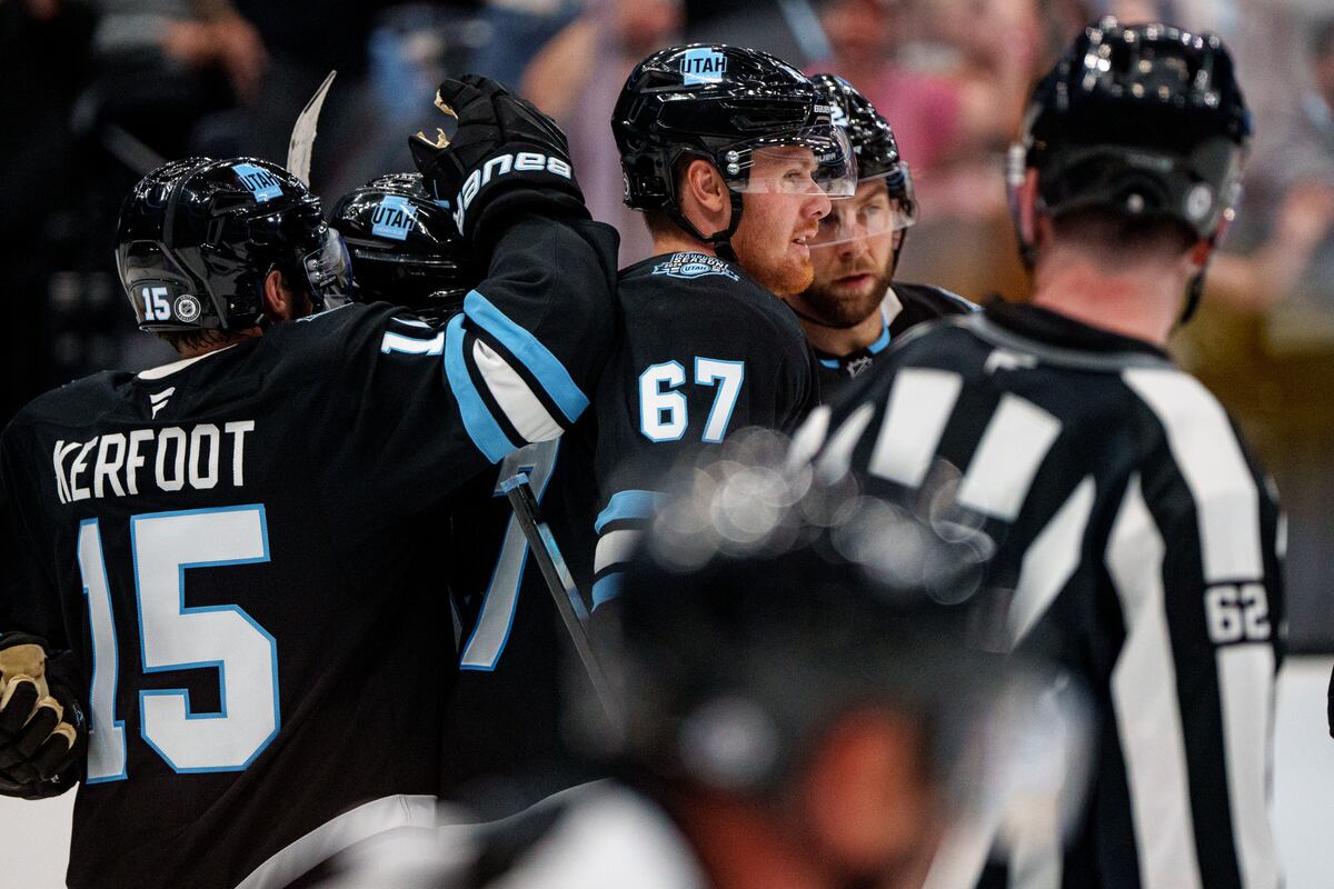 Lawson Crouse finds scoring touch in Utah Hockey Club win over Calgary Flames