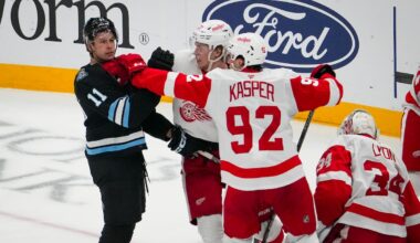 Utah Hockey Club loses 5-1 to the Detroit Red Wings