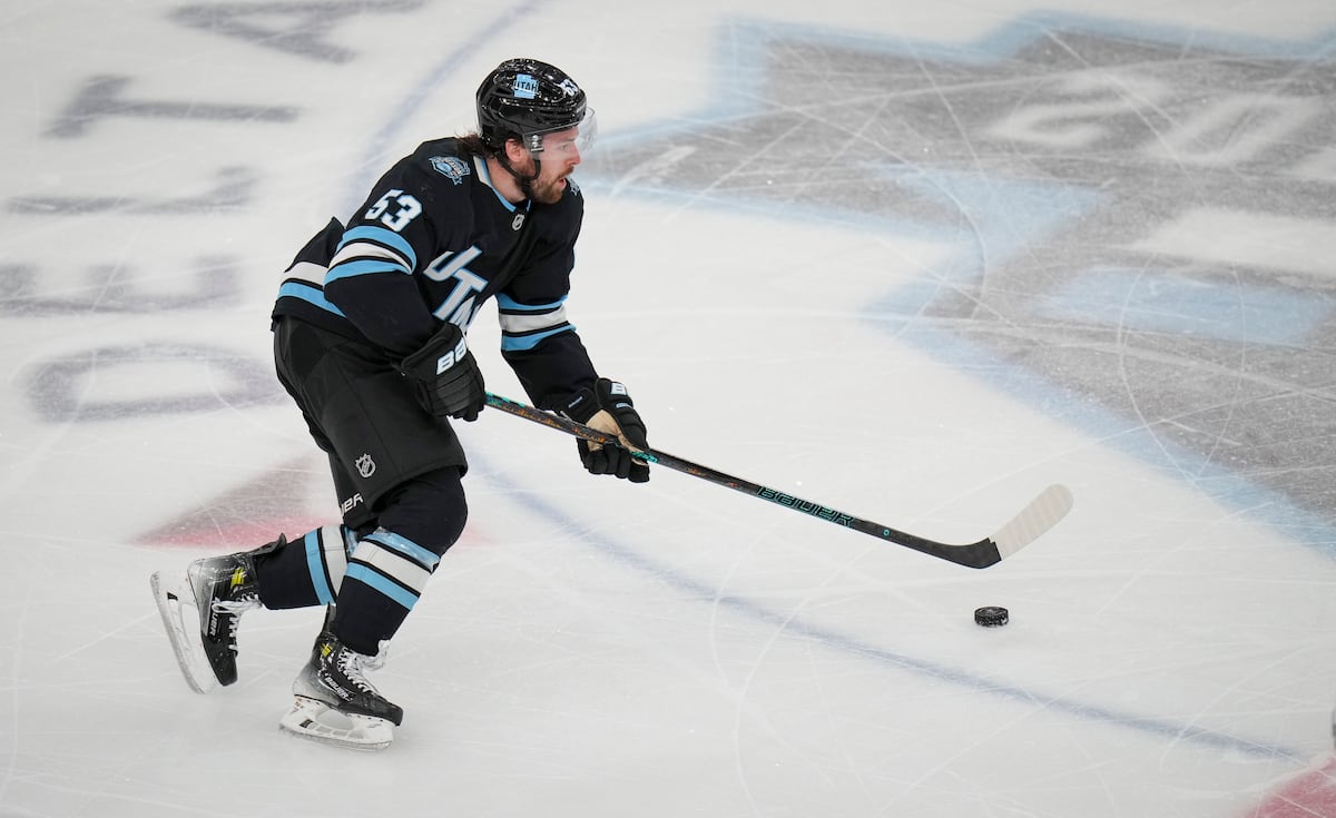 Utah Mammoth F Michael Carcone’s NHL hockey journey continues with surprising return