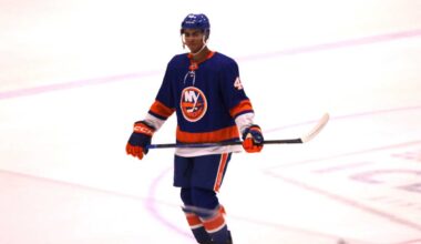 Islanders’ Isaiah George hoping to build off NHL debut, fight for roster spot