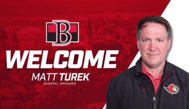 The Ottawa Senators have announced the hiring of Matt Turek as General Manager of the Belleville Senators – Belleville Sens