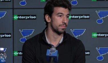 Jordan Kyrou reportedly remains on trade market with St. Louis Blues willing to deal 70-point winger. Are the Capitals a potential landing spot?