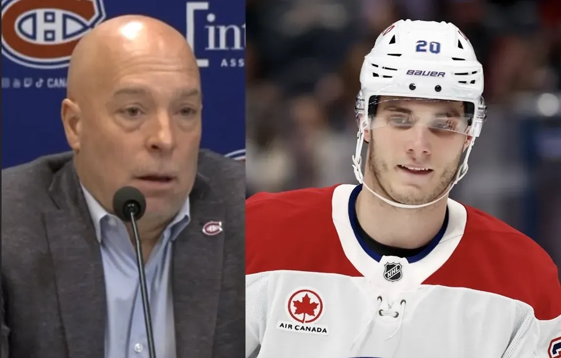 Le ciel tombe sur la tête de Juraj Slafkovsky: Kent Hughes inquiet