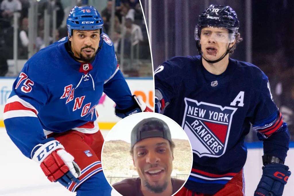 Ex-Ranger Ryan Reaves had wild off-day vodka ritual with Artemi Panarin
